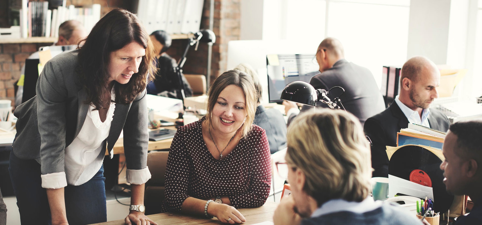 Business people meeting