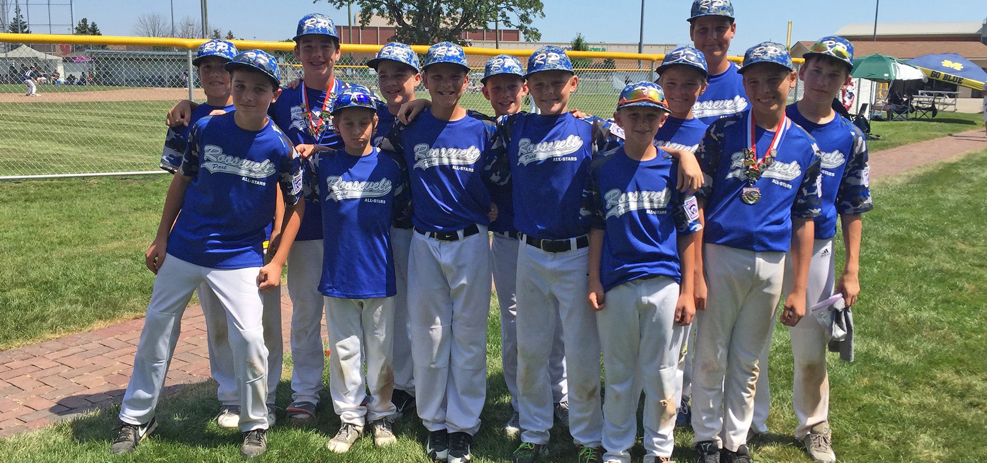 Roosevelt Park All star baseball team