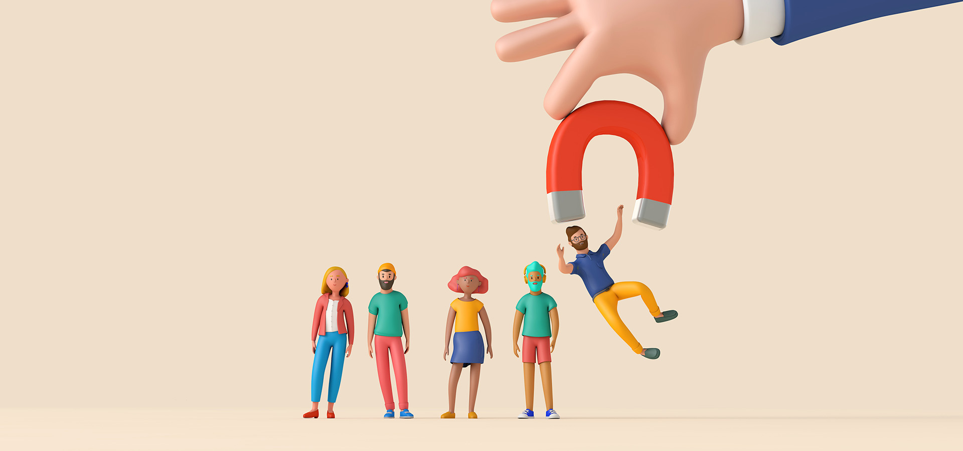 Magnet attracting future employee