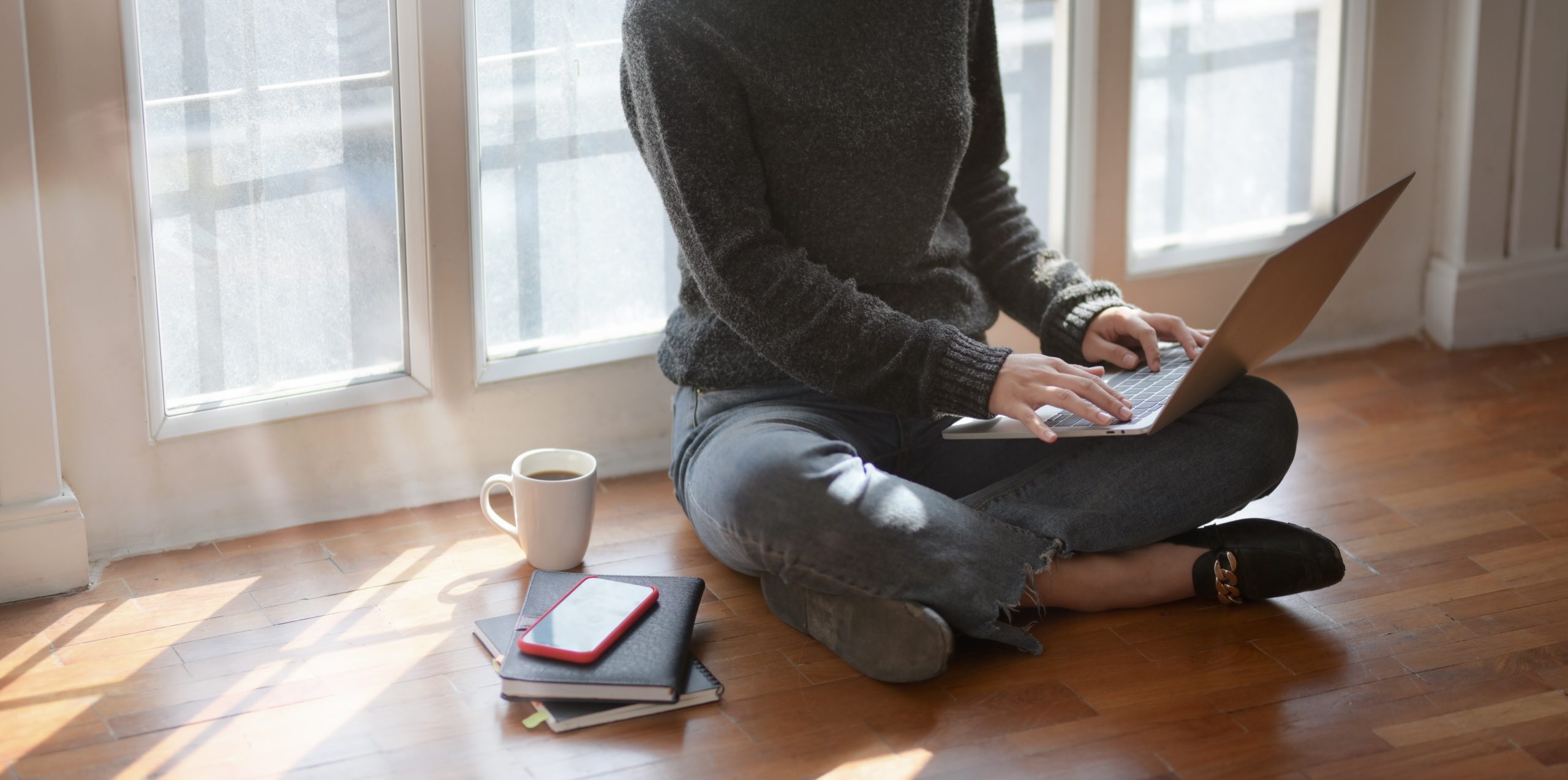 Woman on laptop
