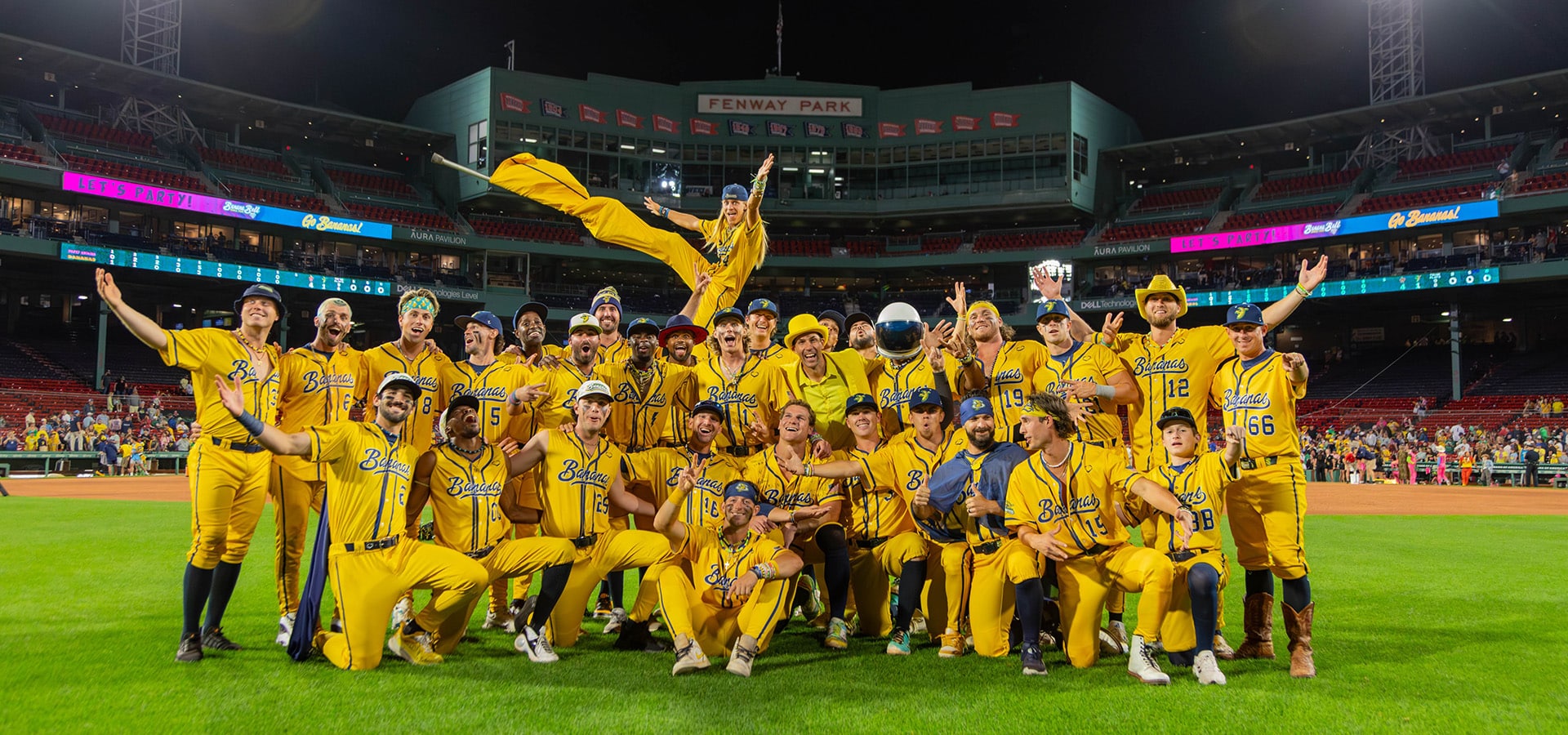 Savannah Bananas at Fenway Park